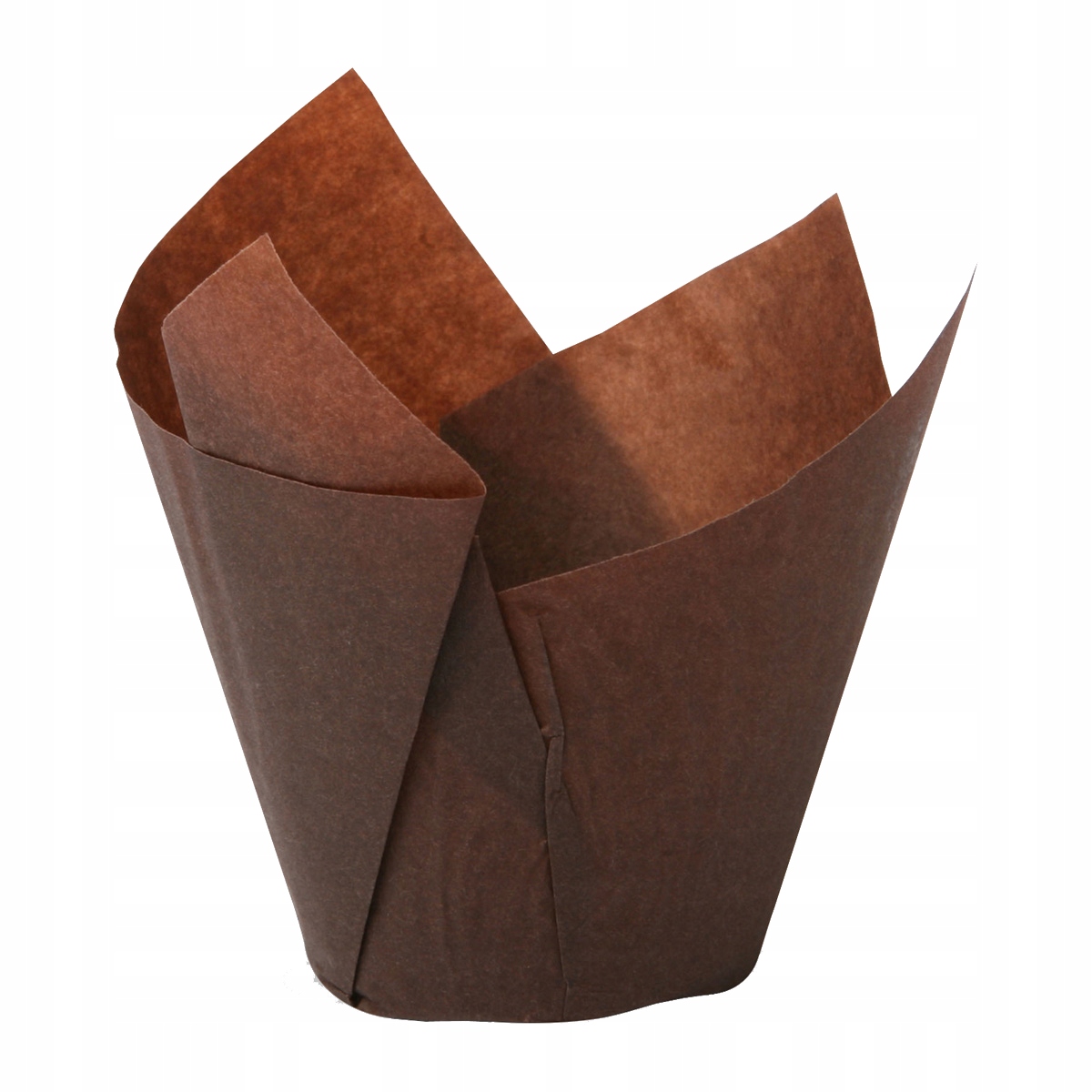 

Papilotki tulipany do muffin brązowe 180 szt.