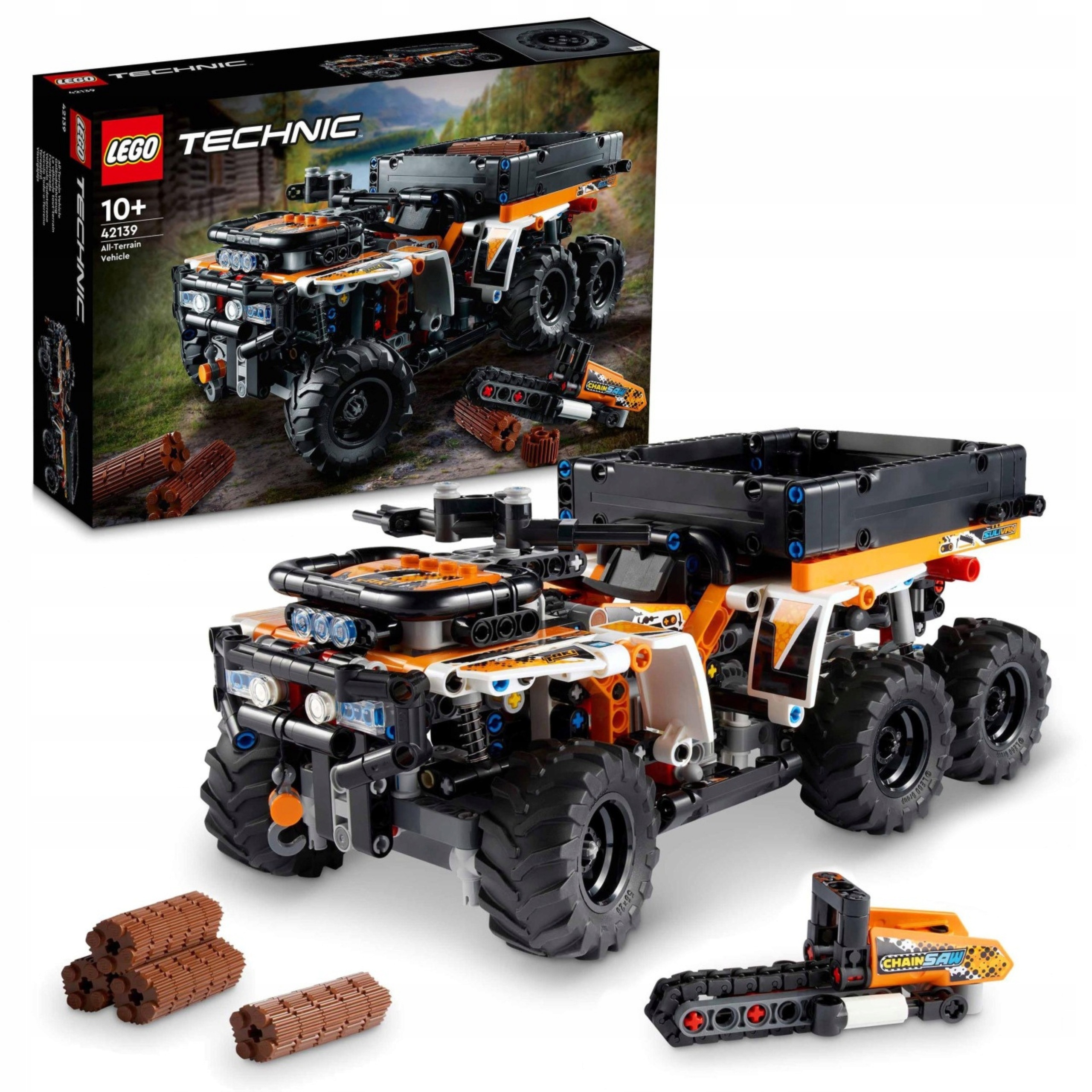 Lego Technic Terénní vozidlo 42139 6x6 s navijákem, nákladní box