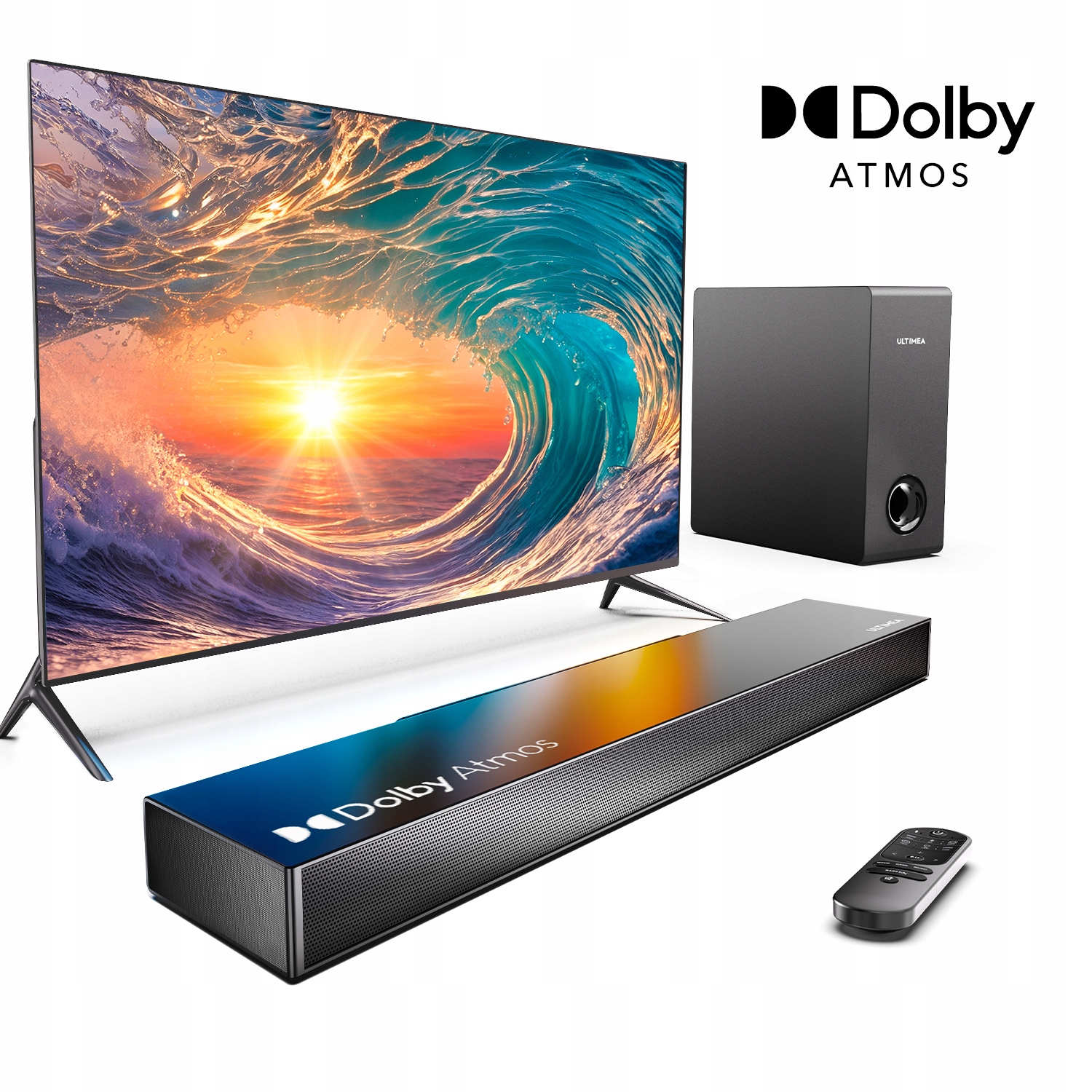 ULTIMEA Dolby Atmos サウンドバー Nova S50　1台 ULTIMEA - サウンドバー Dolby Atmos Nova S50 の評価 | SHOPSTAFF