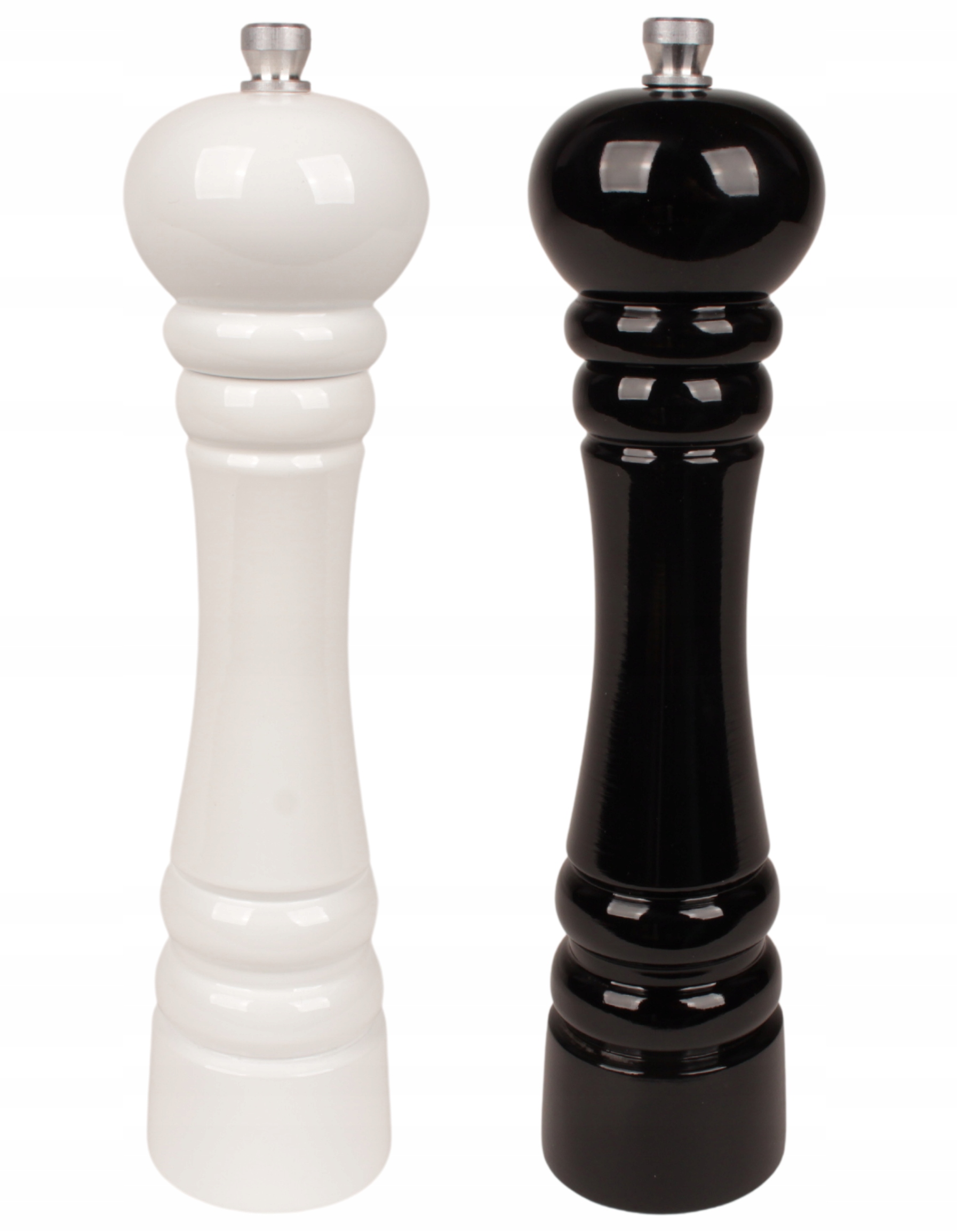 MŁYNEK RĘCZNY DO PIEPRZU I SOLI DREWNIANY ZESTAW