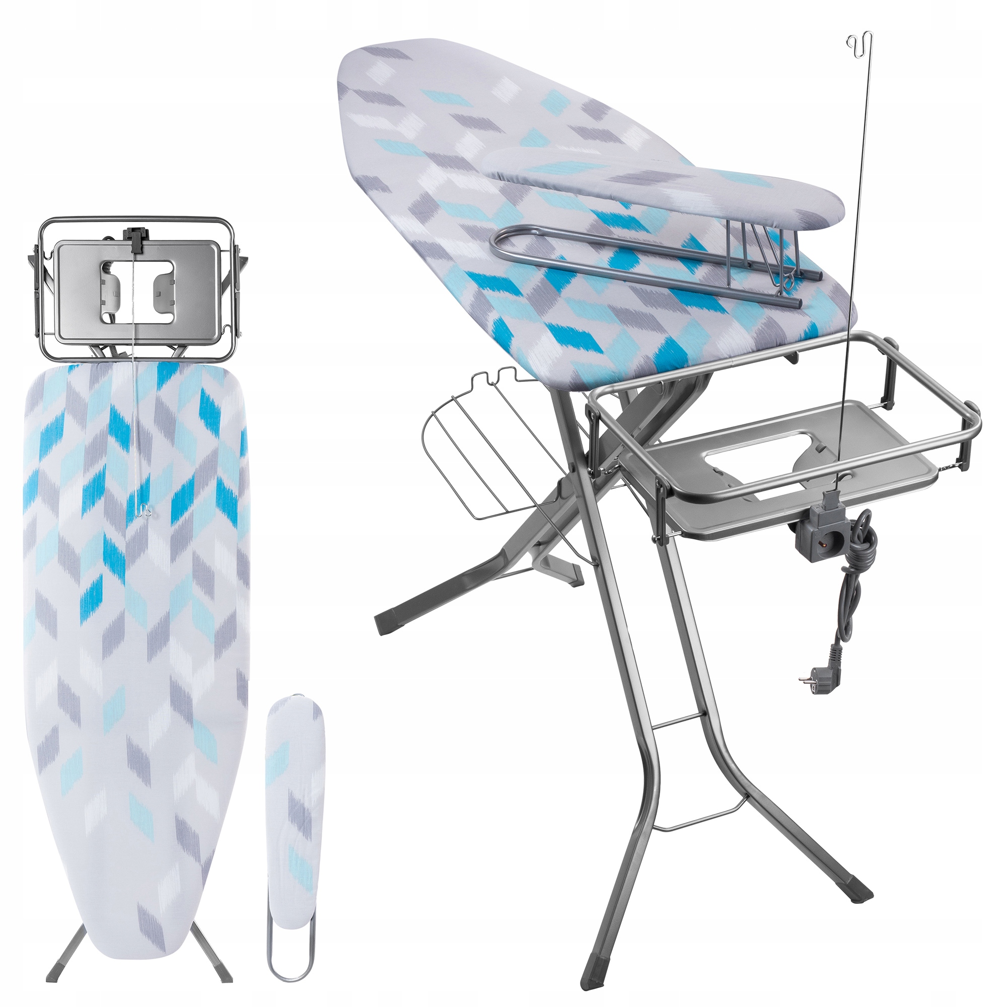 

Deska Do Prasowania Z Uchwytem Gniazdem Rękawnik