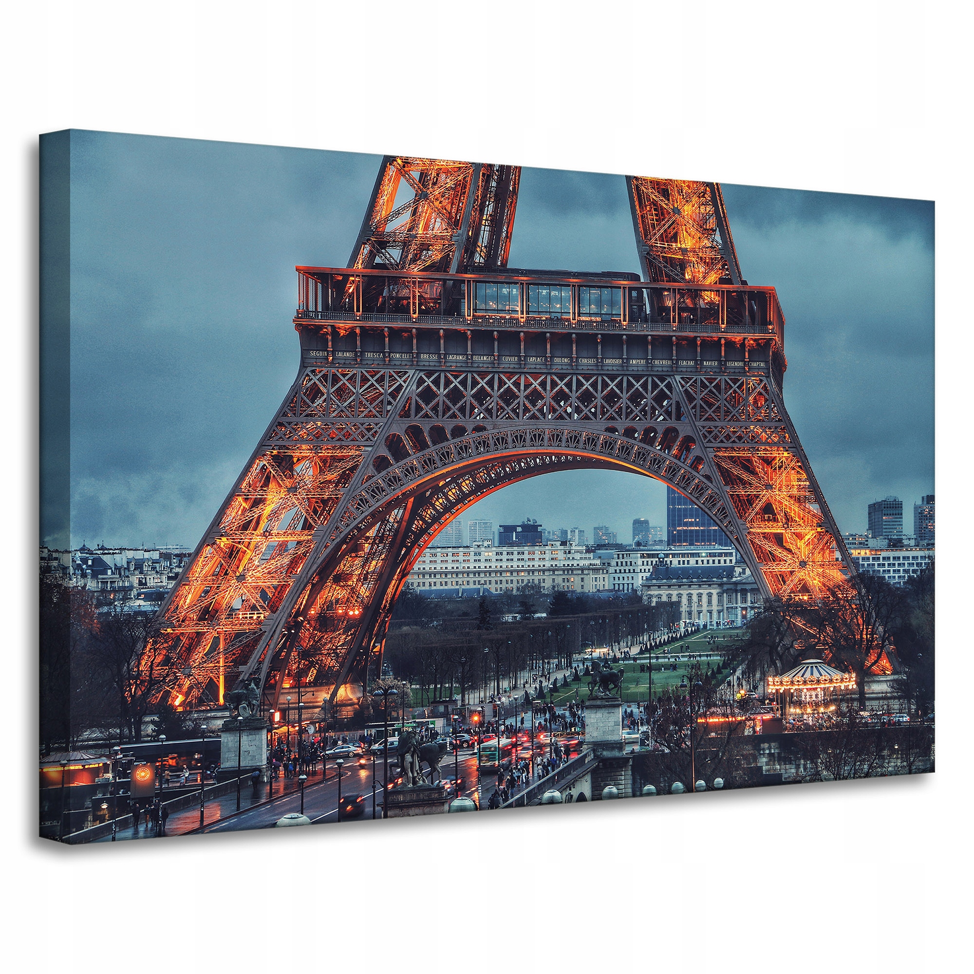 Obrazy na plátně Architektura Eiffelova věž 90X60