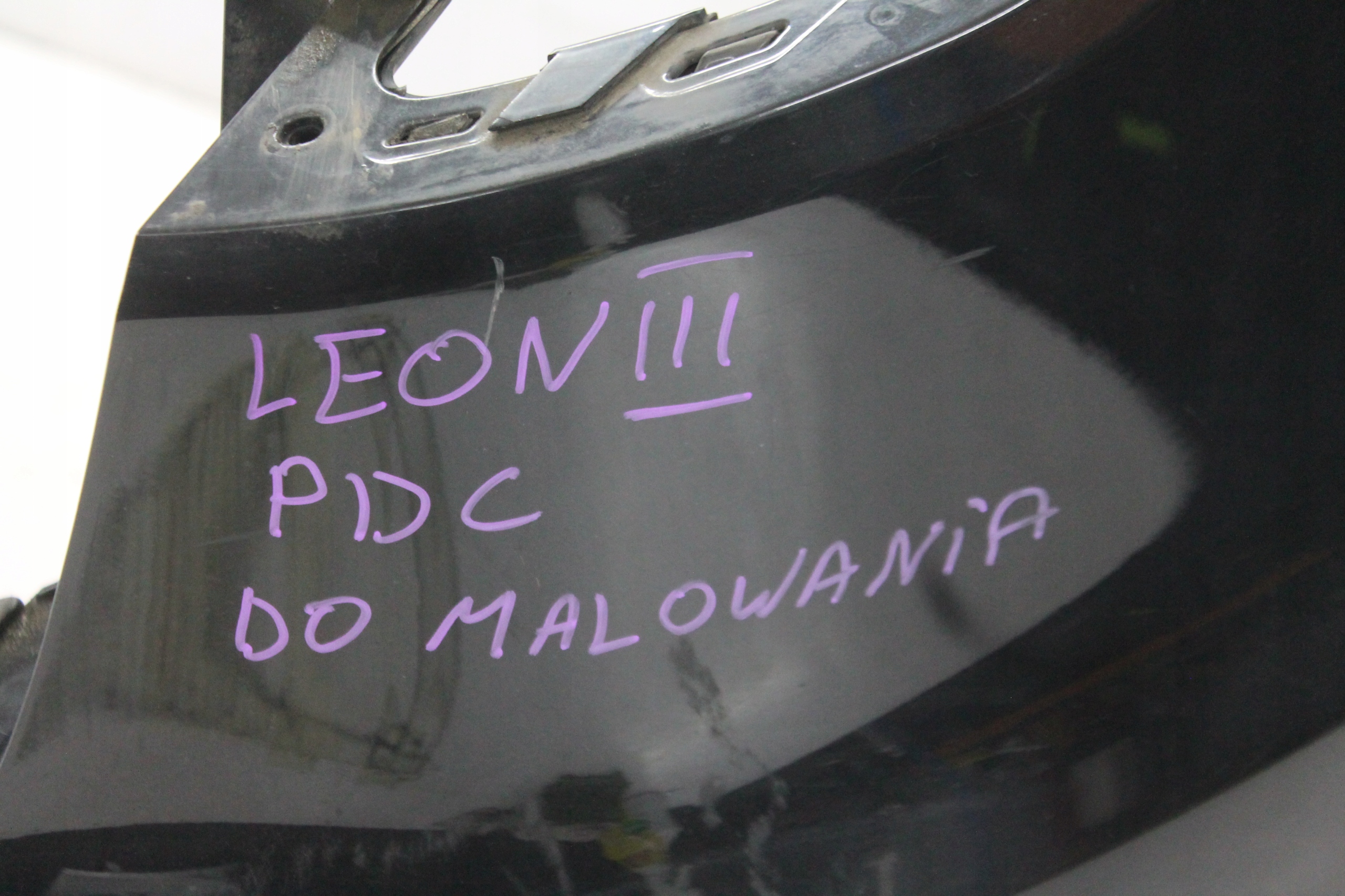 bumper rear part rear SEAT LEON III KOMBI PDC 12-20