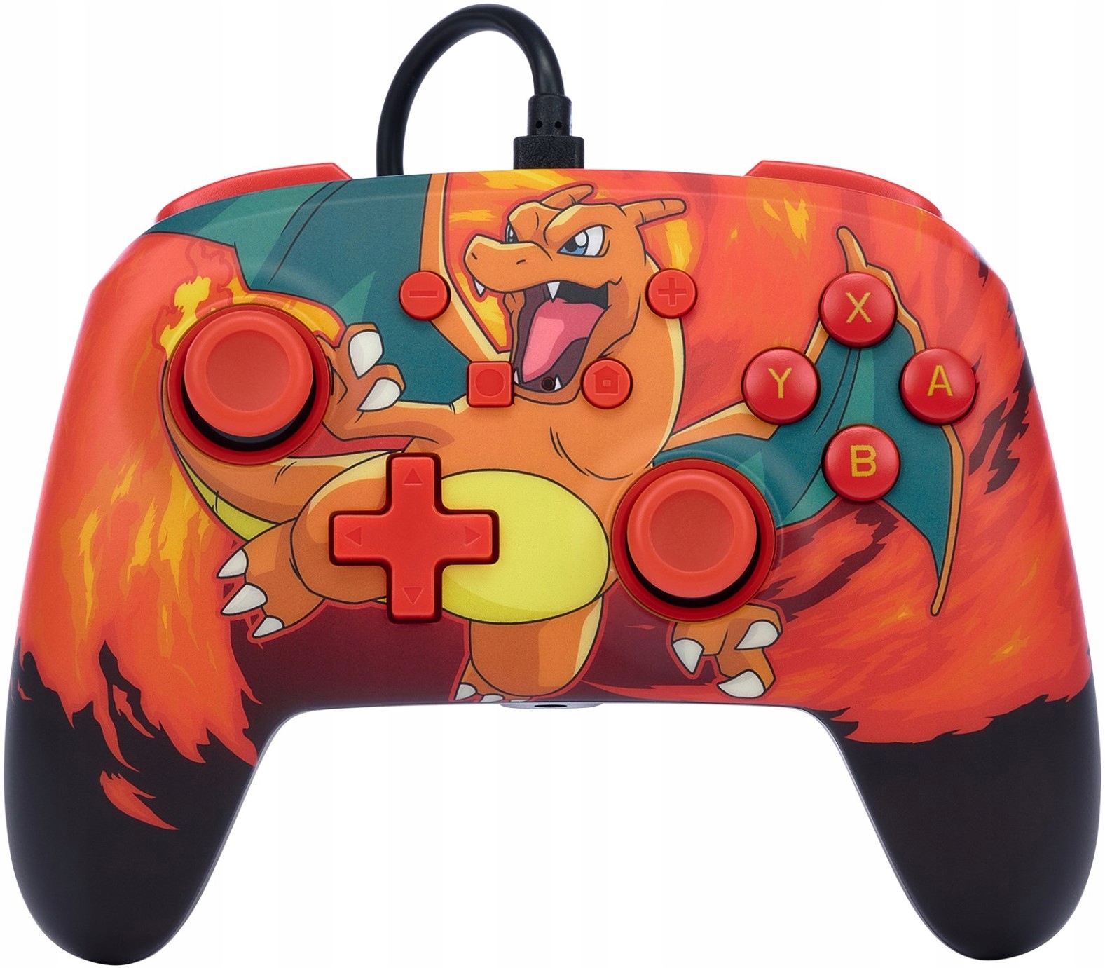 POWERA ENHANCED WIRED CONTROLLER - NINTENDO SWITCH - CHARIZARD VORTEX