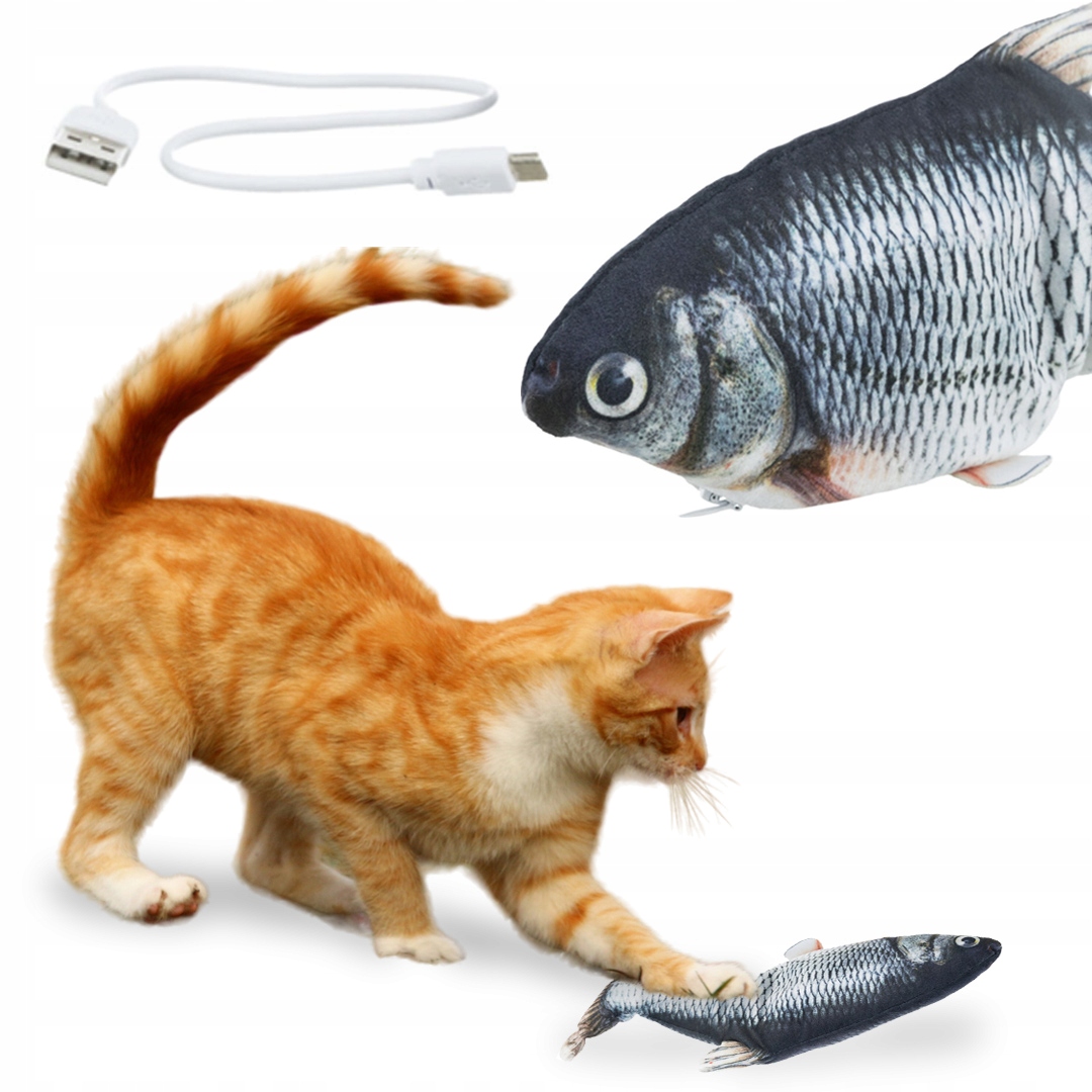 

Zabawka Kota Z Kocimiętką Trixie Wriggle Fish 30CM