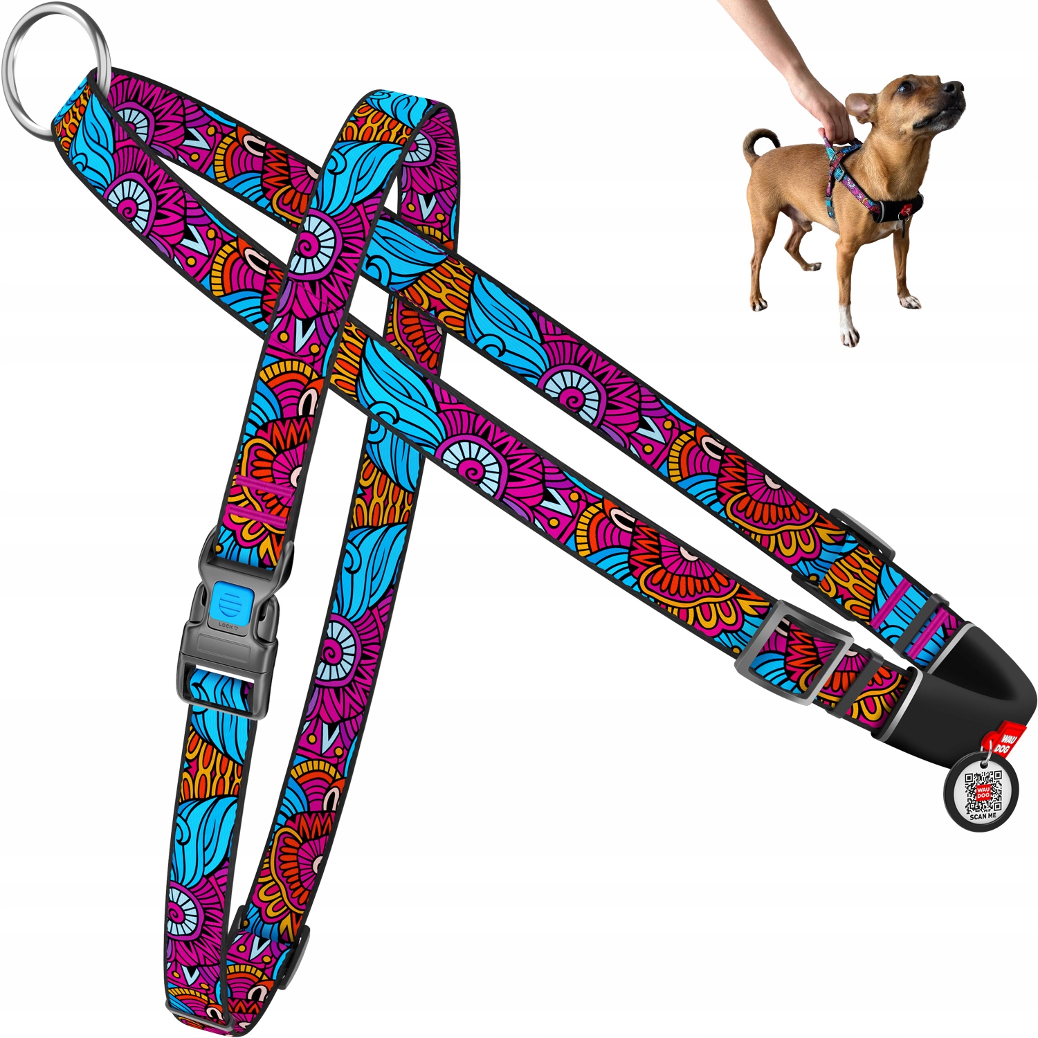 Postroj pro psa s madlem, Léto, velikost L