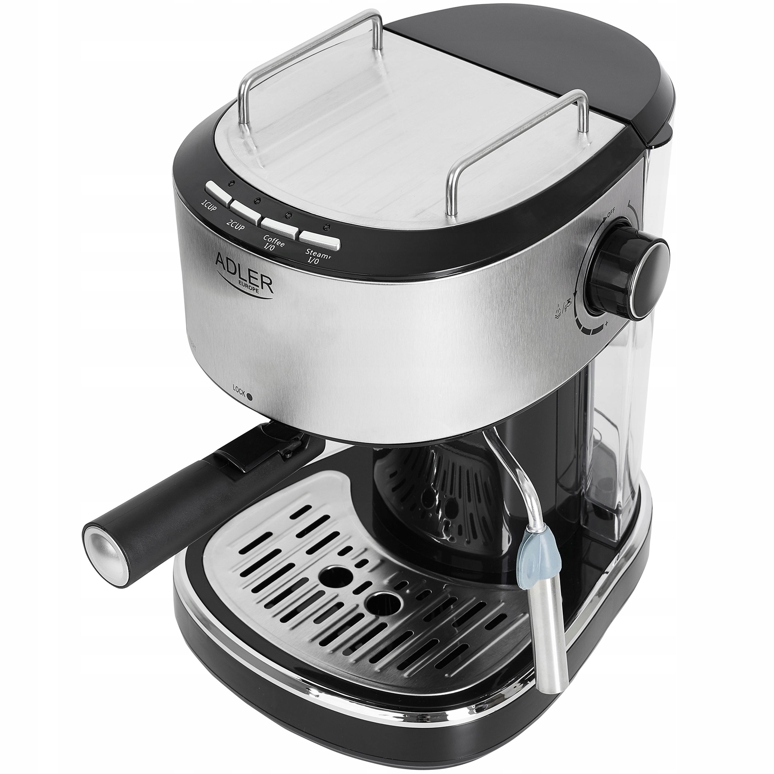 

Ekspres Ciśnieniowy Do Kawy Capuccino Inox 15bar