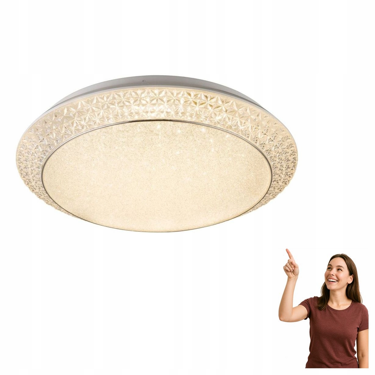 Led Stropné Svietidlo 40W Ronja 41314-40 Globo