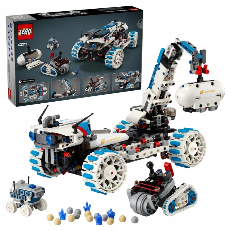 Lego Technic Vesmírné Lunární Vozítko Nunar Outpost Sada Kostek Stavebnice