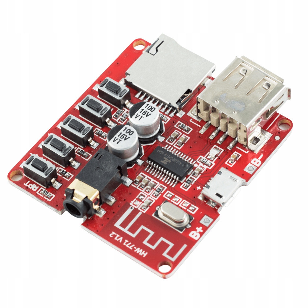 Moduł Audio Bluetooth 4.1 i MP3 z gniazdem Jack