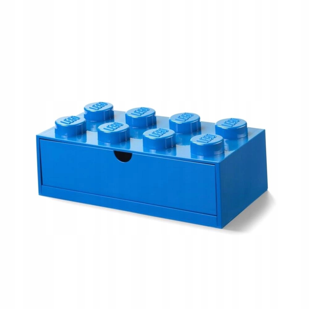 Lego Kontejner Kostka Se Zásuvkou Osmička Modrá