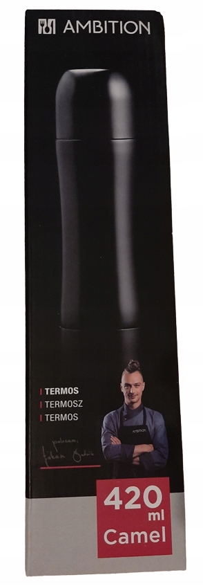 

Termos na napoje Ambition Camel 0,42 l czarny