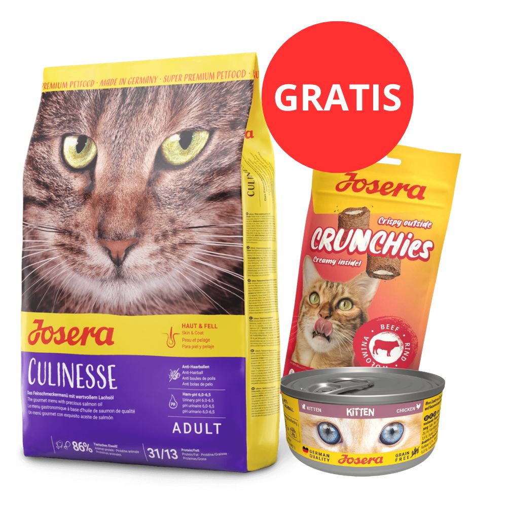 Josera Culinesse dla wybrednych kotów 2kg + GRATIS