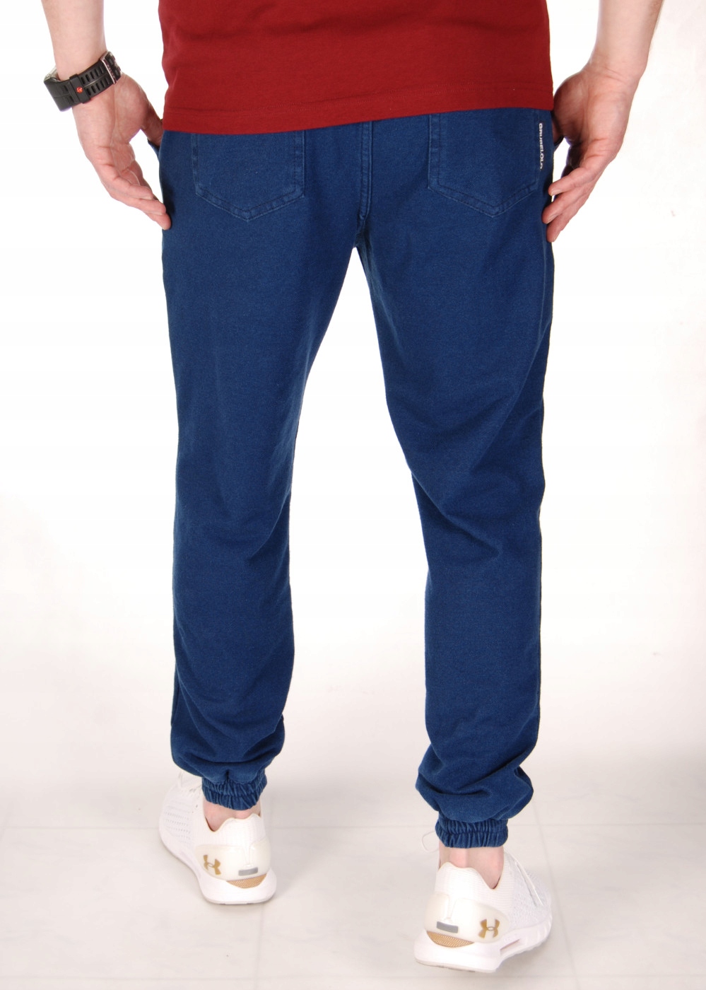 GRUBE LOLO Spodnie Joggery Blue Jeans / M Rozmiar M