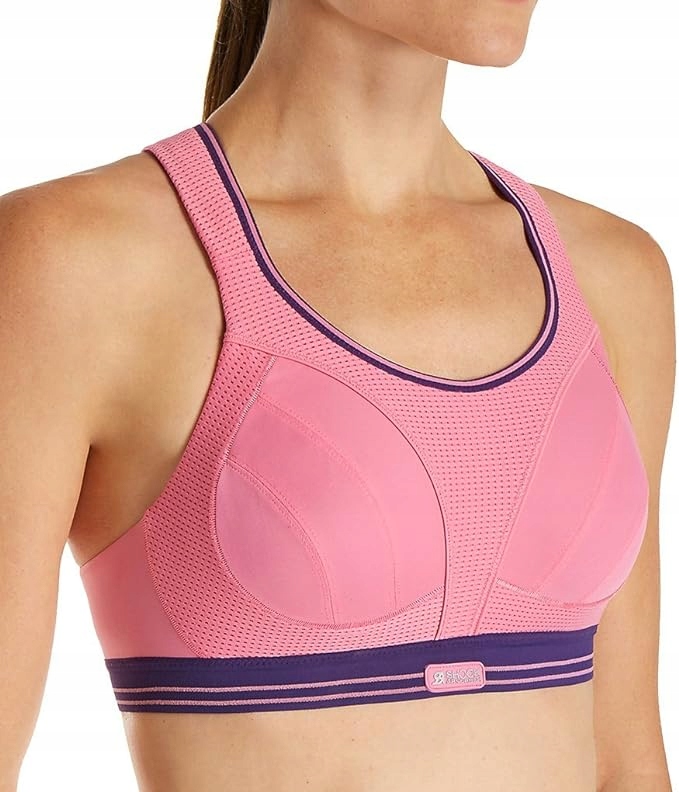 Shock Absorber Ultimate Run Bra Stanik sportowy do biegania Top róż r.65A