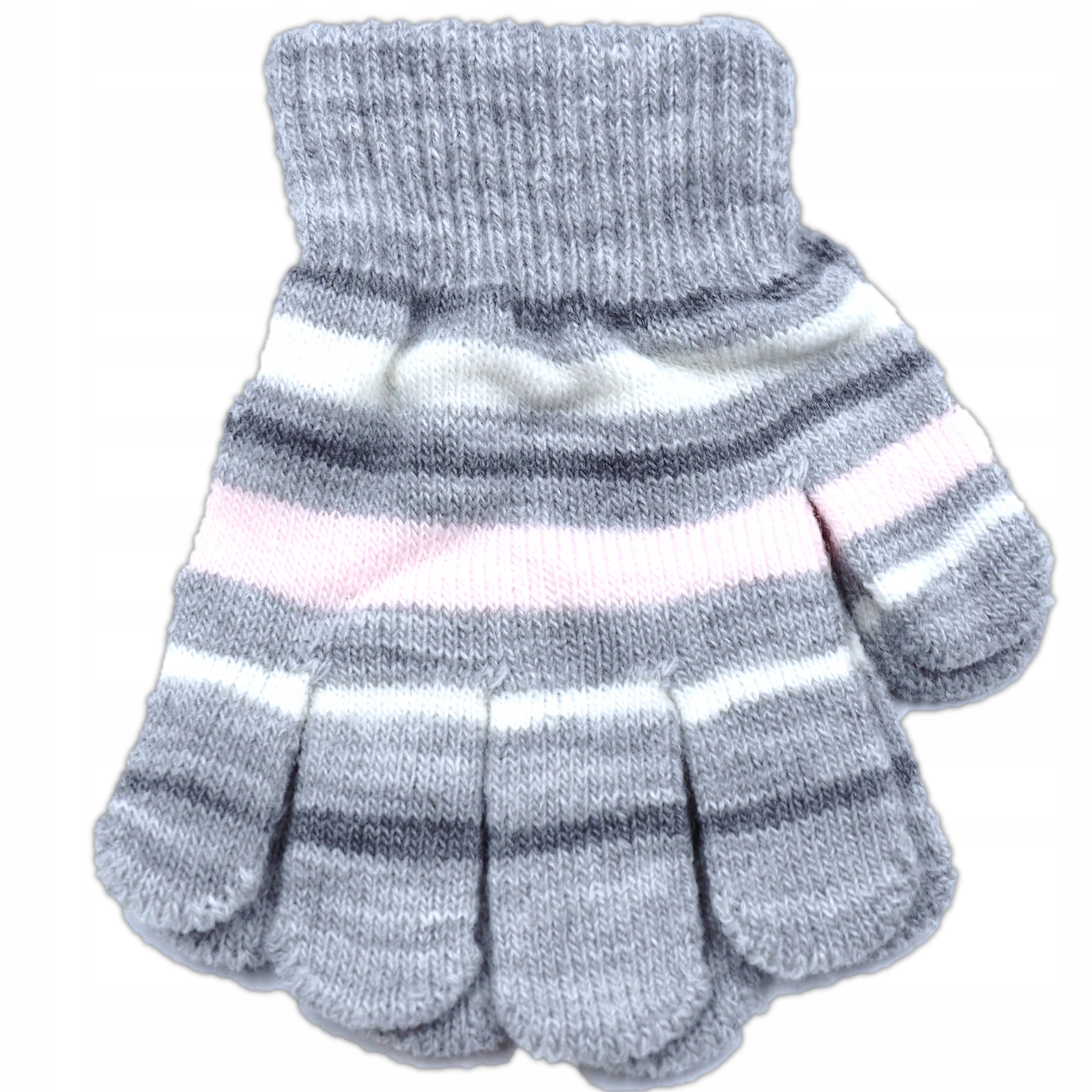 

Rękawiczki Pięciopalcowe Akrylowe 14 cm Zimowe