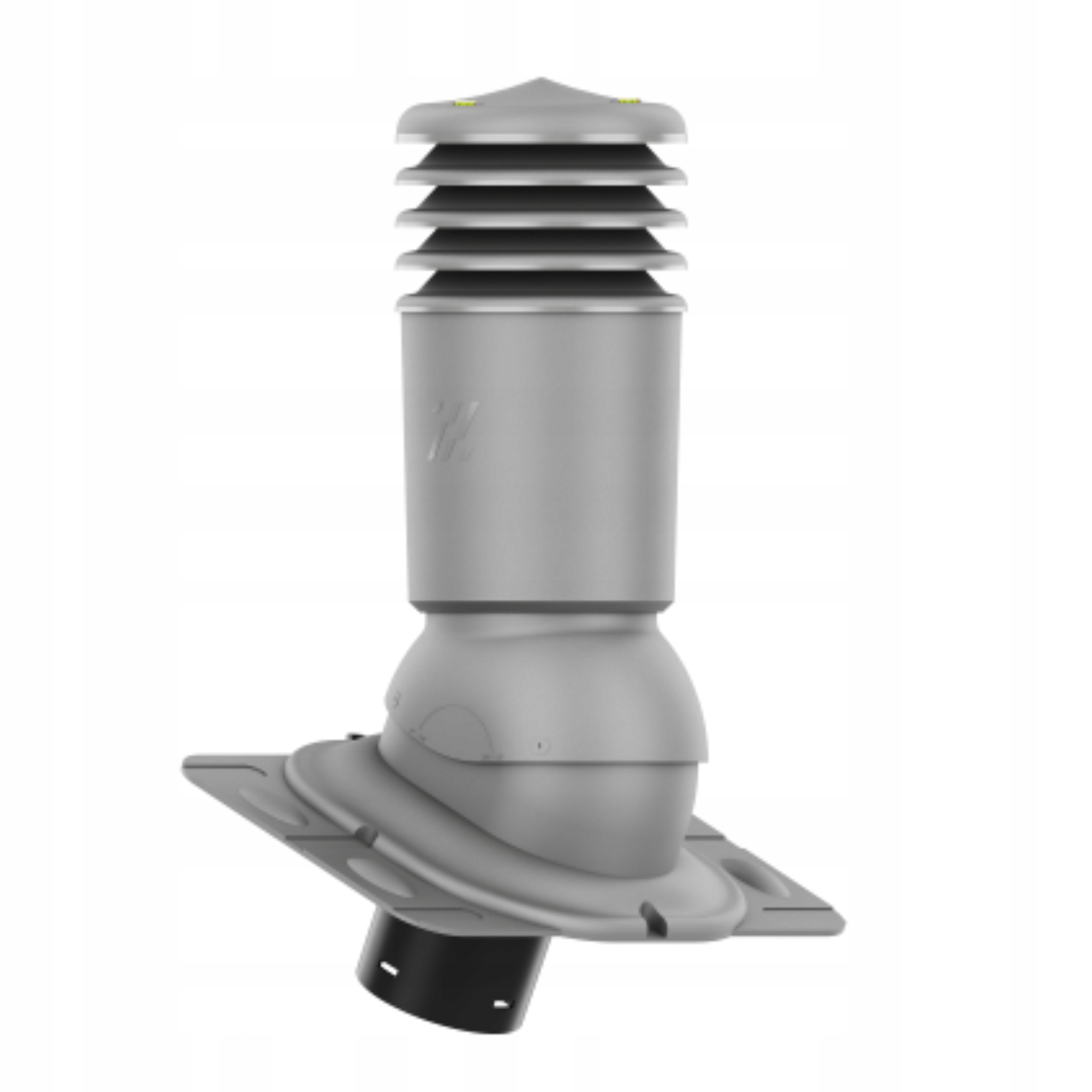 větrací komín Izolovaný HiVent fi125 Universal Grafitový Grafit 9007