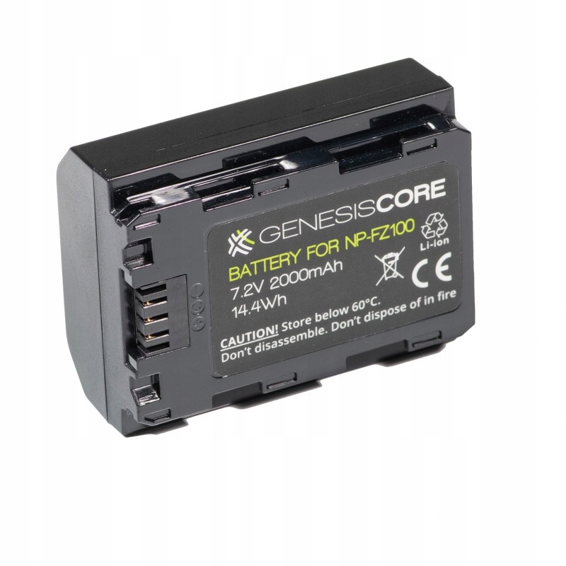 Genesis Core akumulátor typu NP-FZ100 7,2V 2000 mAh