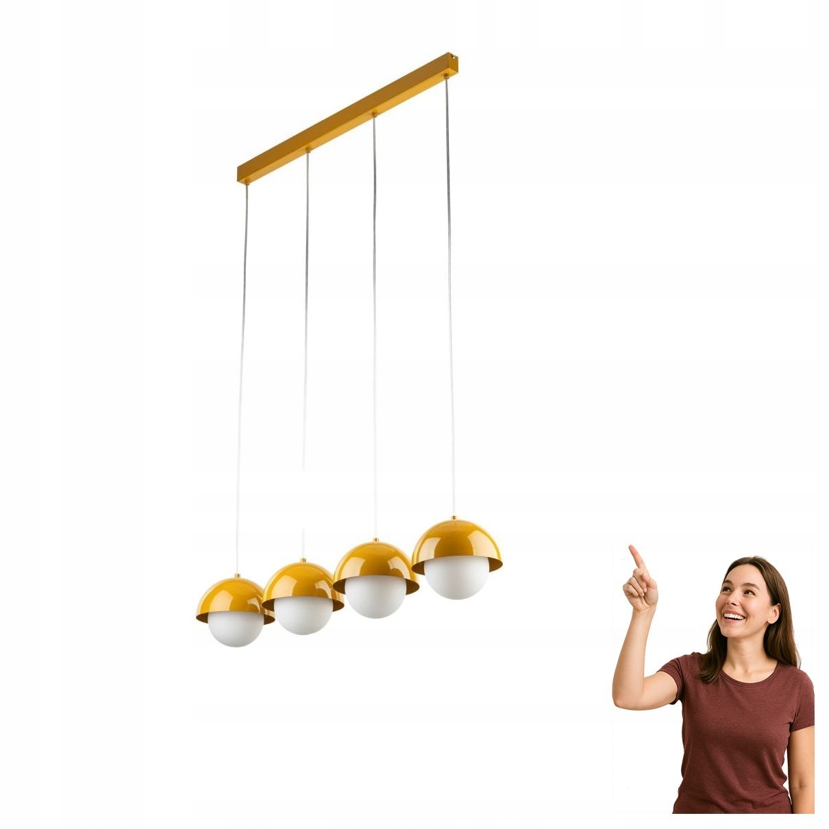 Závesná lampa Bono Ochra 10267 Tk Lighting