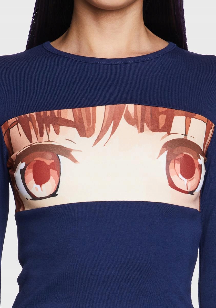 Košile s dlouhým rukávem ve stylu anime 36