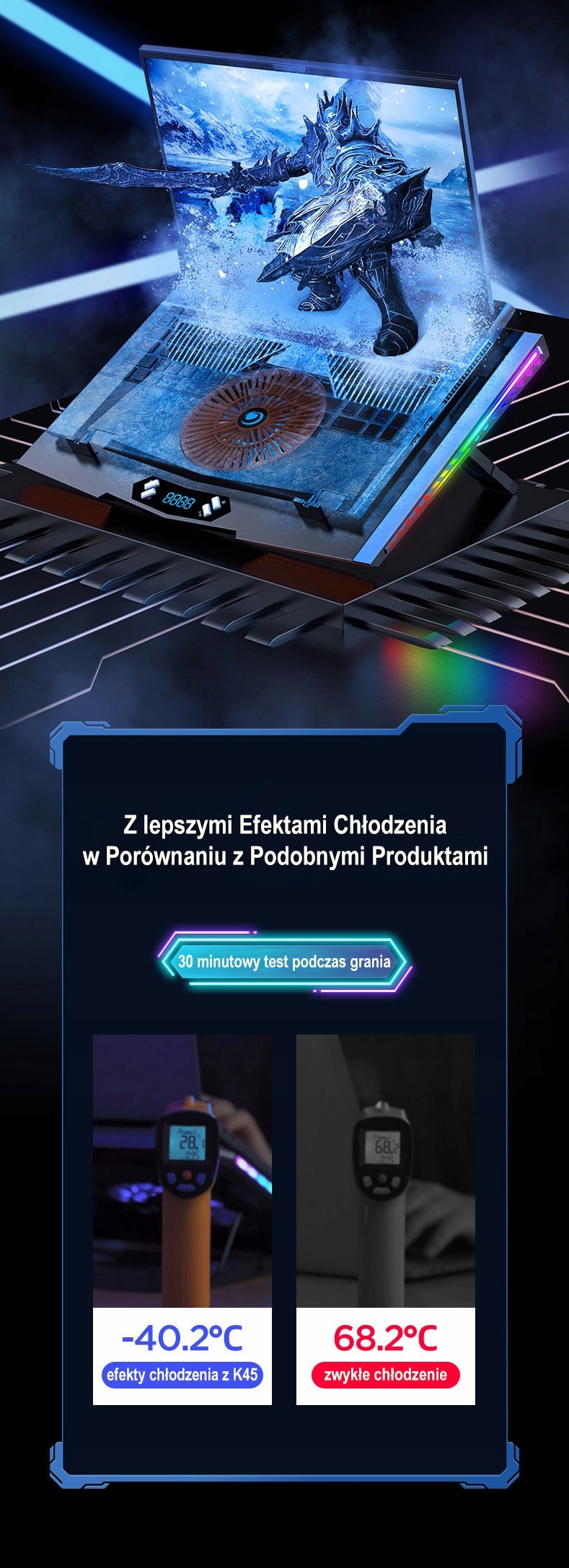 ПОДСТАВКА ОХЛАЖДАЮЩАЯ ПОДСТАВКА ПОД НОУТБУК-12-17'
