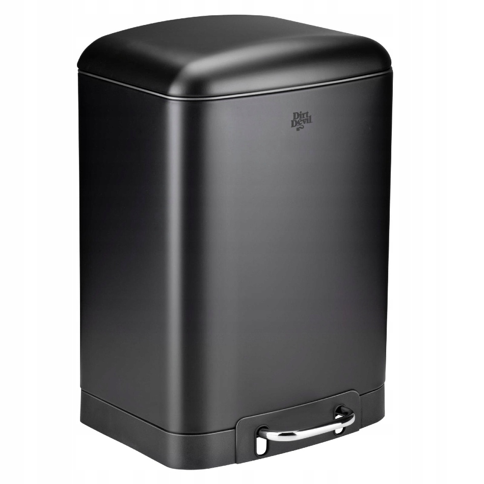 Levně Odpadkový koš nášlapný 12 l tiché zavírání černá
