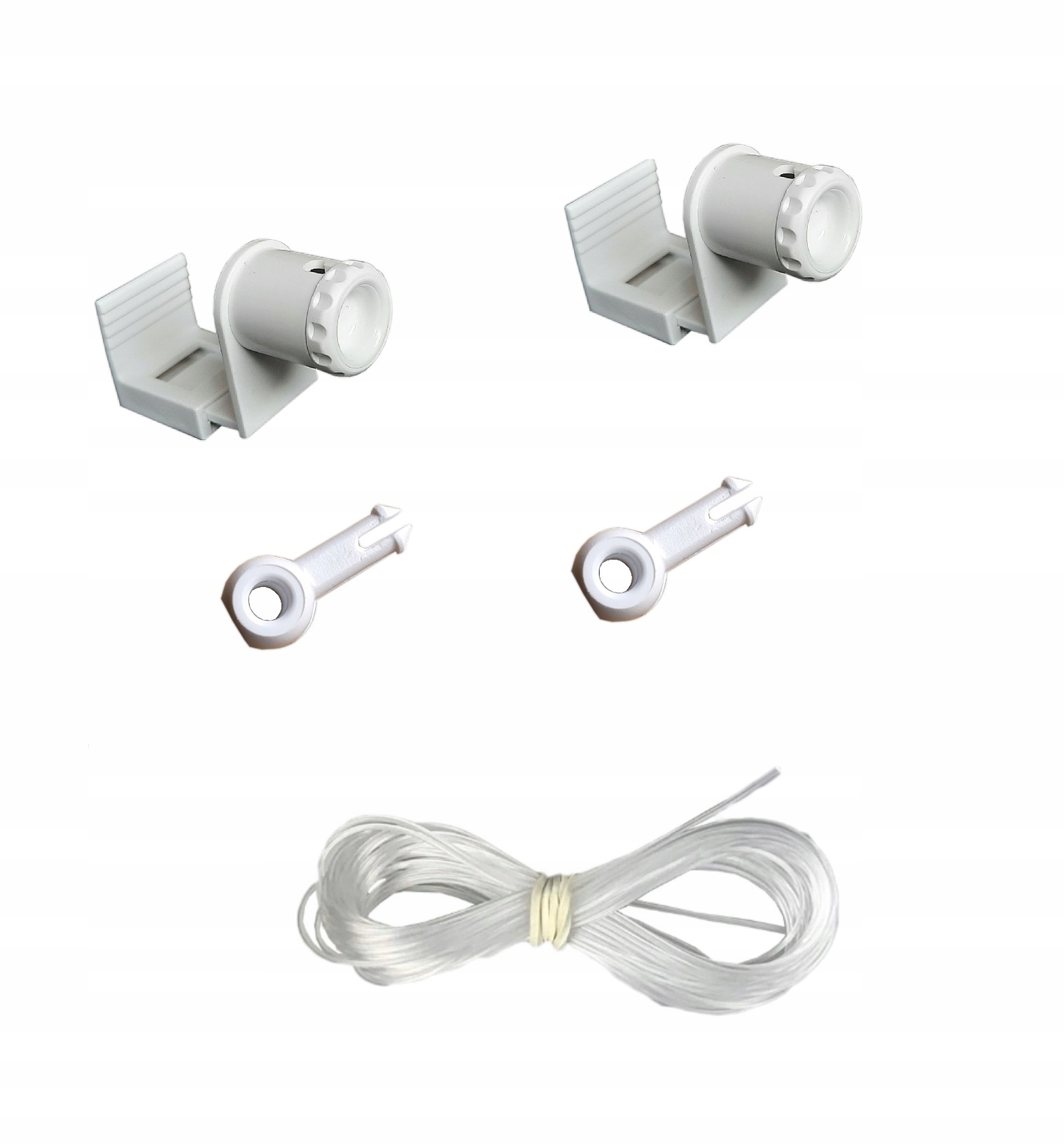 mocowanie dolne na ramę do rolet żyłka haczyki Kod producenta HACZYKI DOLNE ROLETY, PRZELOTKI, ŻYŁKA