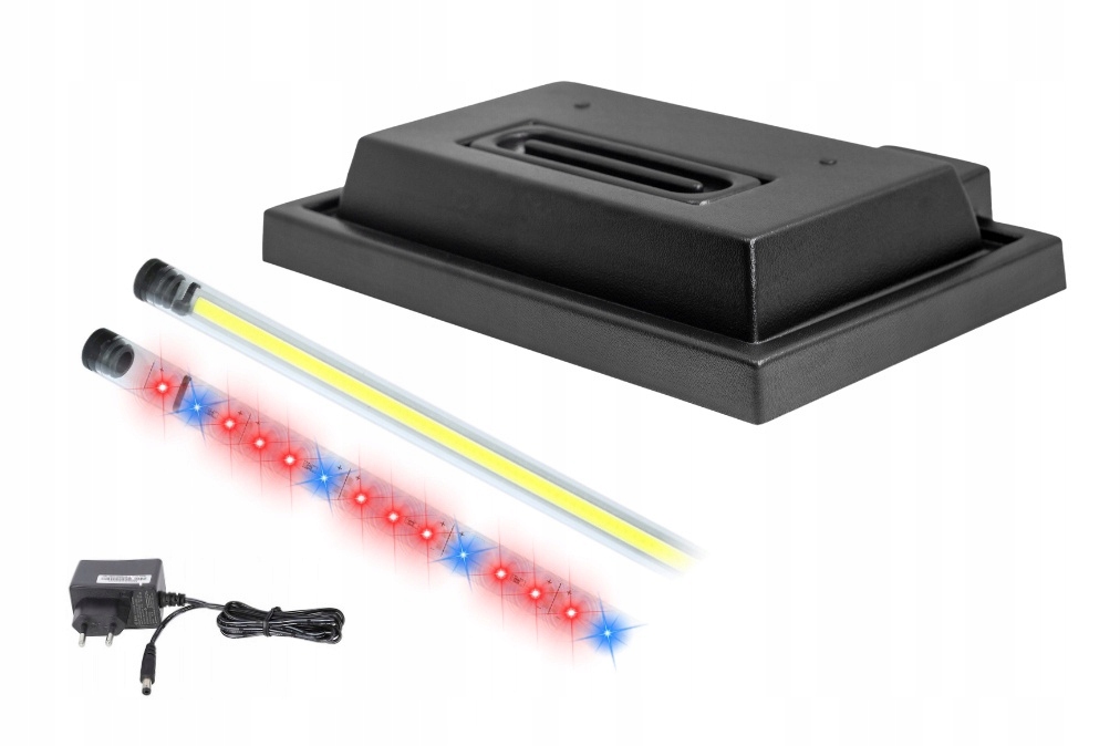 Kryt pro akvárium 60x30 černý Led osvětlení Bílé Cob Plant 3:1