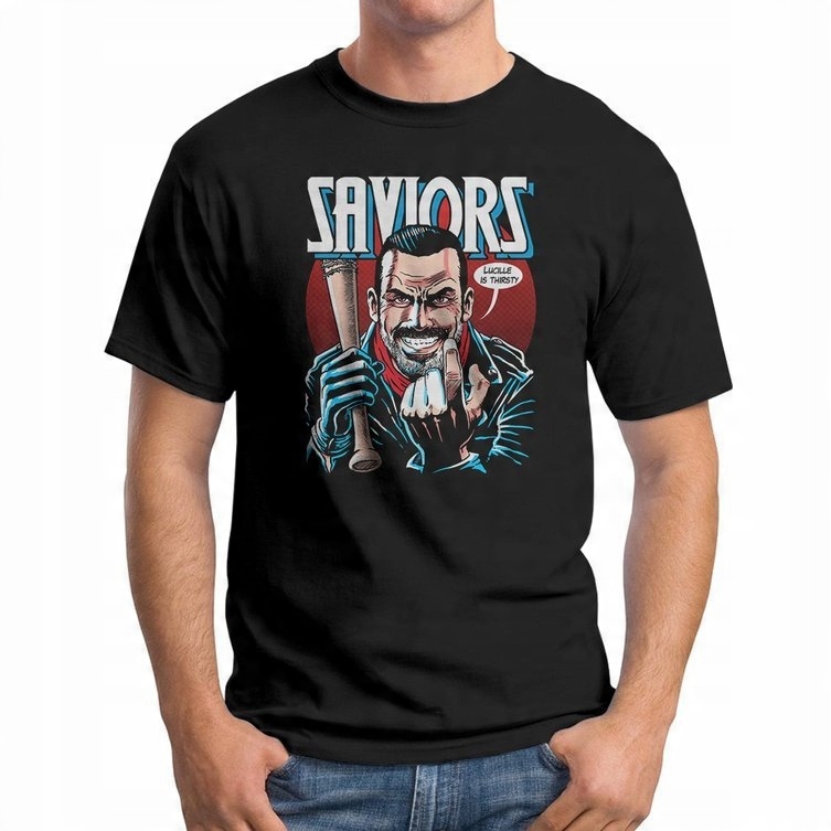 

Koszulka T-Shirt Saviors Negan Comic Page M