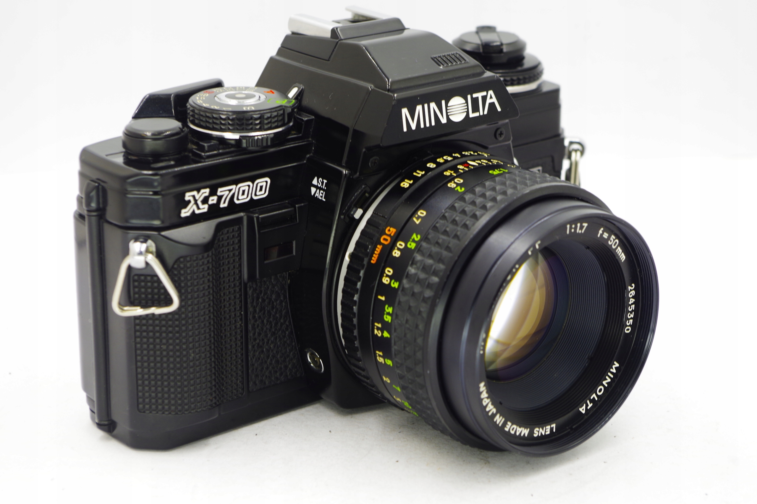 MINOLTA X-700 MPS + MINOLTA MC ROKKOR 50mm 1:1.7 Świetnyn Stan Model MINOLTA X-700 MPS + MINOLTA MC ROKKOR 50mm 1:1.7