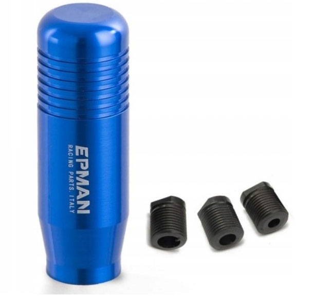 Epman Gałka Zmiany Biegów aluminiowa Niebieska Jdm tuning sport uniwersalna