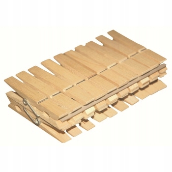 

York Eco Klamerki drewniane 20szt