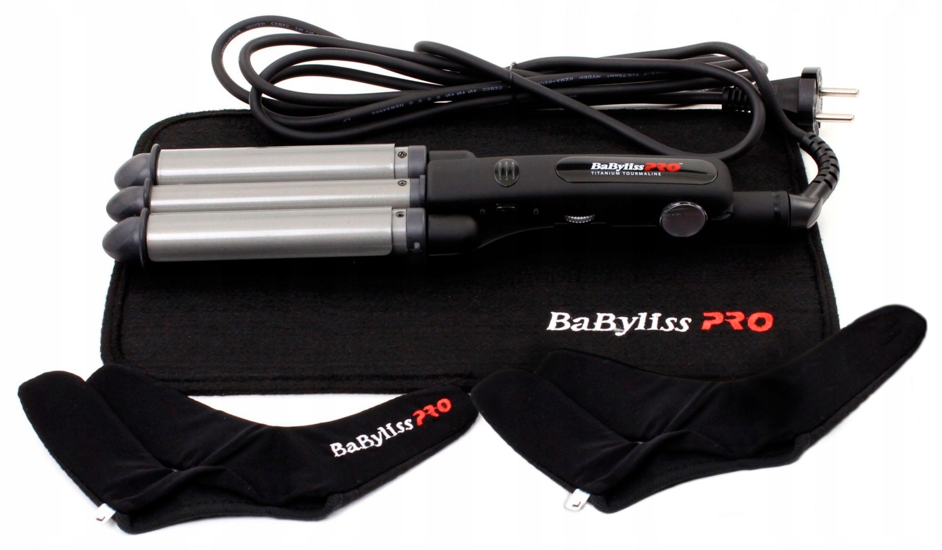 

BaByliss Pro BAB2269TTE Potrójna Falownica Titan