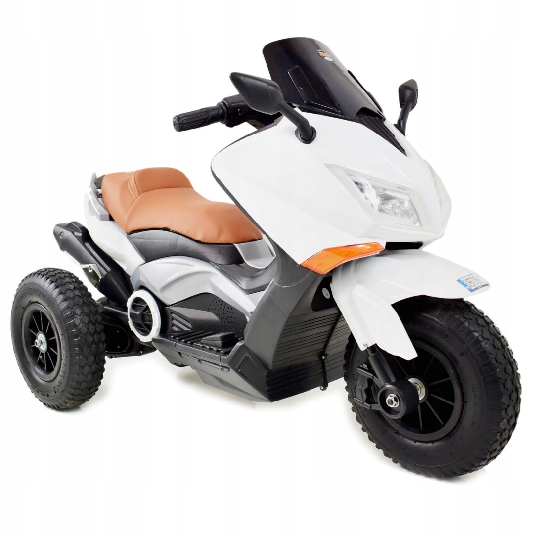 Najnowszy Skuter , Pompowane Koła, Panel, Dźwięki, SKÓRA/9188