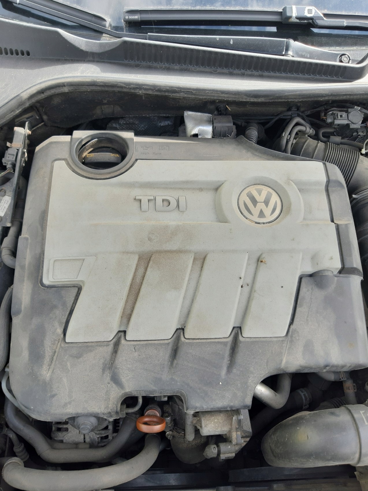 VW GOLF VI 2.0 TDI 81KW 110HP engine CBDC CBD complete