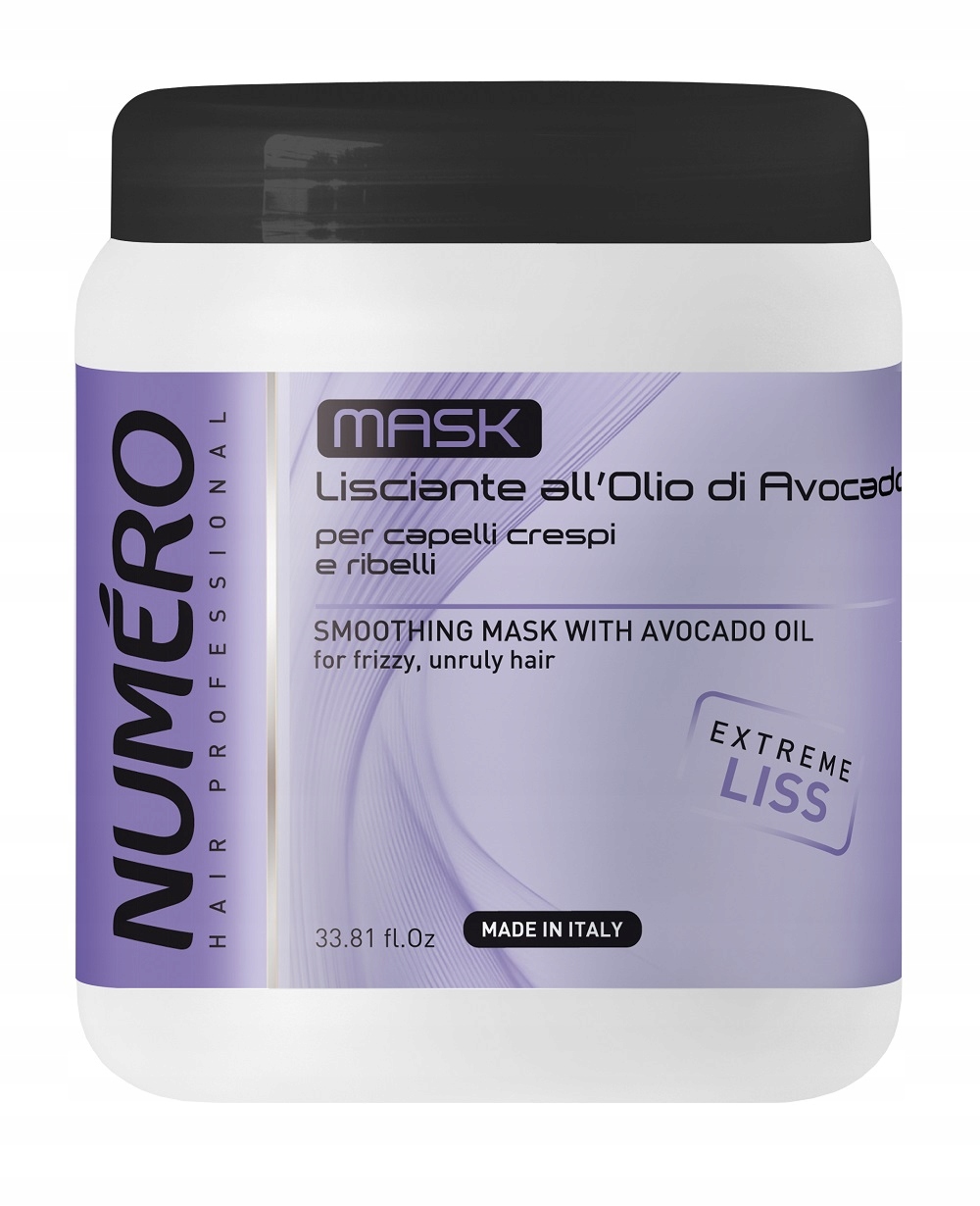 Numero Smoothing Mask With Avocado Oil – vyhlazující maska s avokým olejem