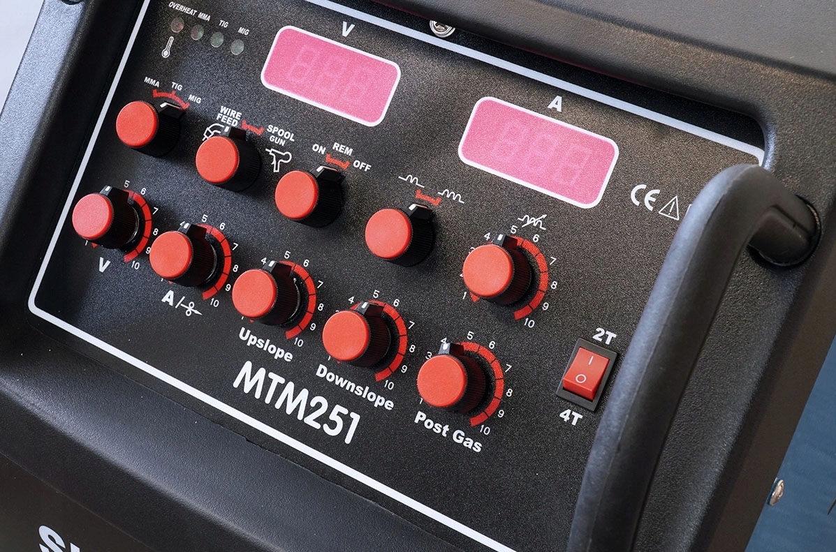 Spawarka inwertorowa MIGOMAT MIG TIG Sherman MTM Kod producenta MIGOMAT 400V 4R Sherman MTM 251 MIG MMA