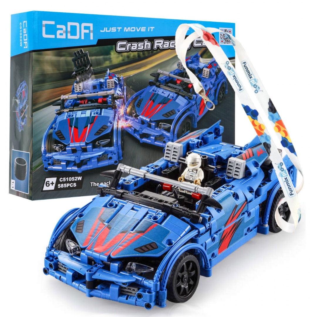 KLOCKI RC CADA TECHNIC AUTO WYŚCIGOWE ZDALNIE STEROWANE 585 EL. C51052W