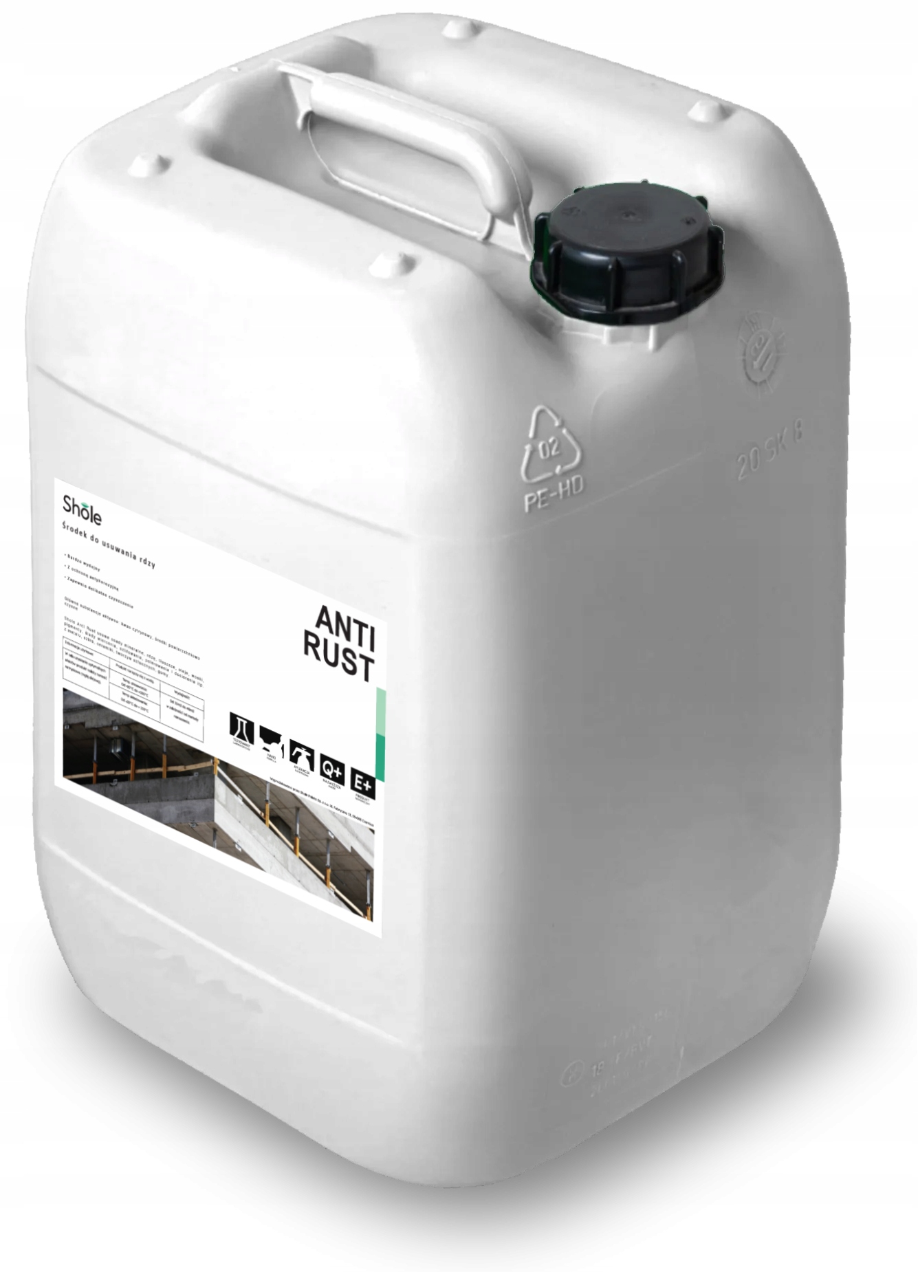 Środek do usuwania rdzy z szalunków Shole AntiRust