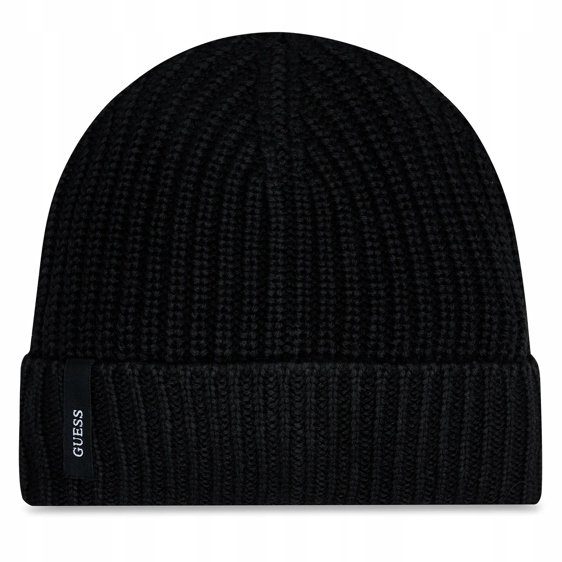 Čepice Zimní Černá Teplá Beanie Pánská Dámská Vlněná Guess L