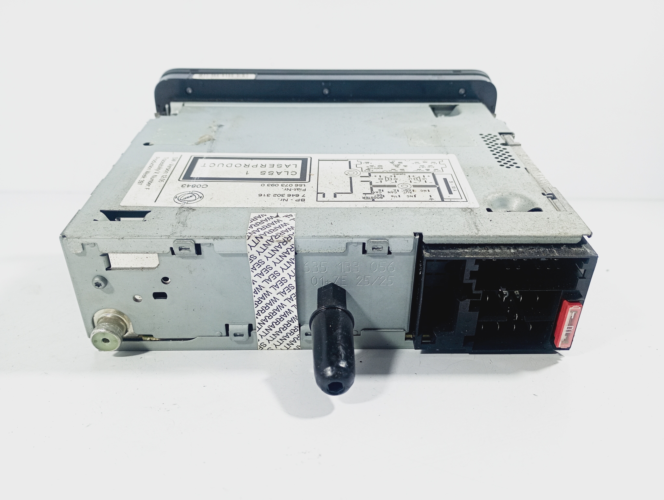Radio original CD missing code 7646302316 Alfa Romeo 159 Sportwagon 05-08