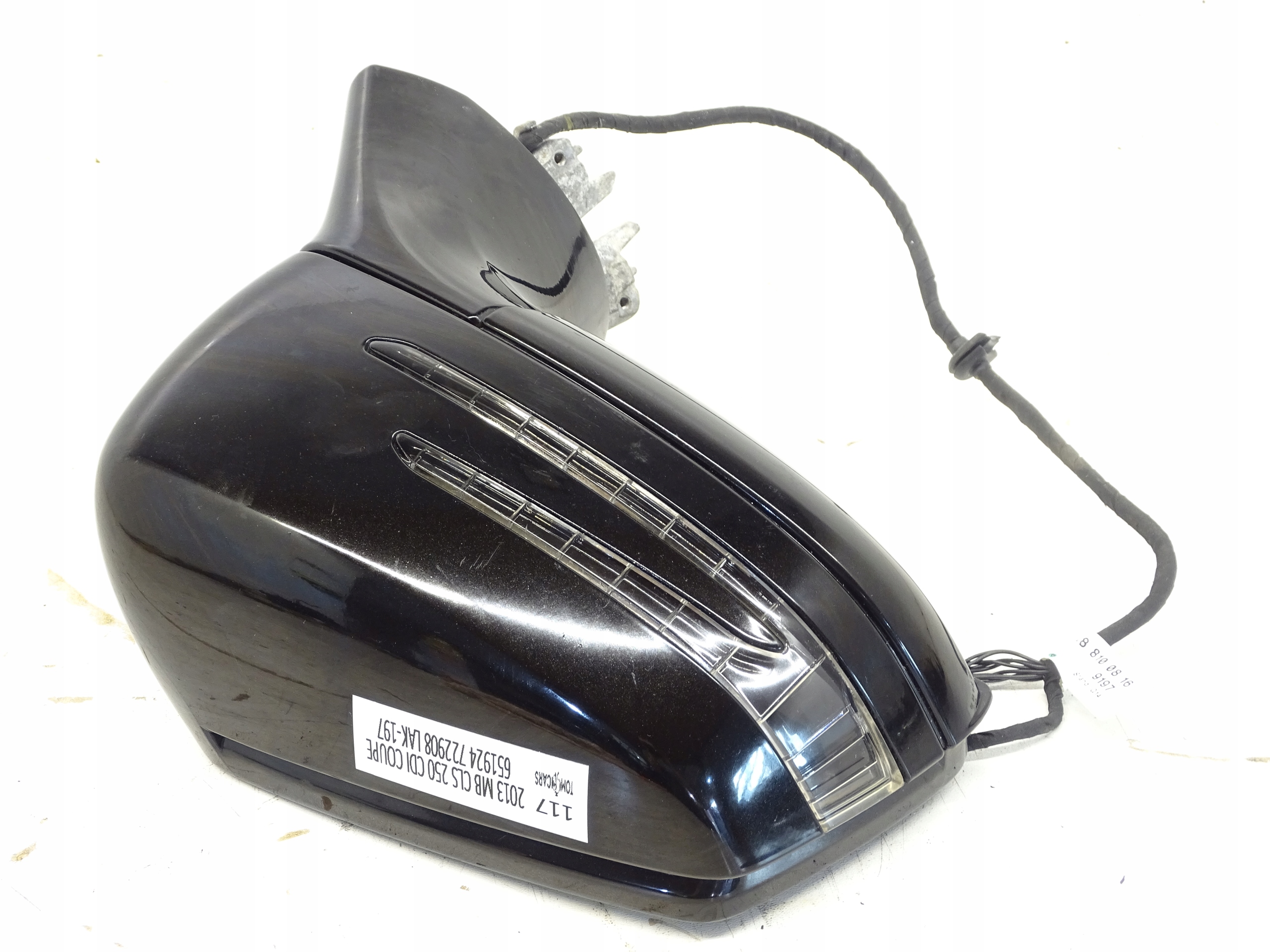 mirror exterior right MERCEDES CLS 250 W218 9+4PIN