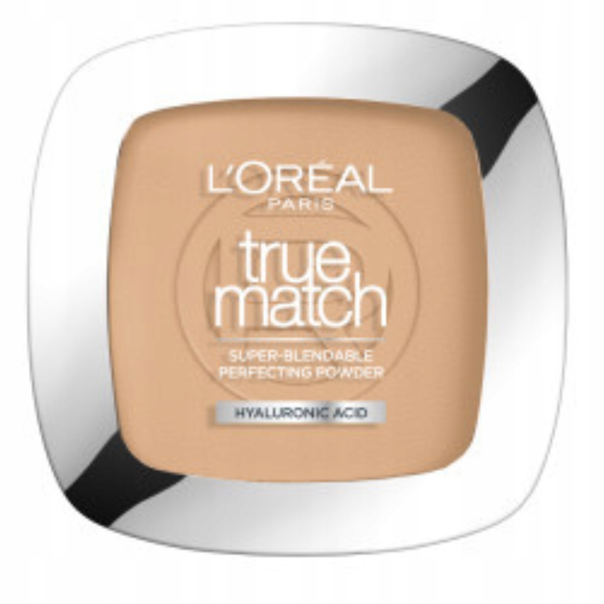 L'Oréal True Match pudr na obličej s kyselinou hyaluronovou 3D/3W Golden Beige