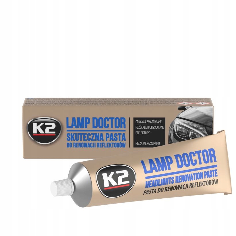 K2 LAMP DOCTOR Pasta Do Renowacji Reflektorów 60g