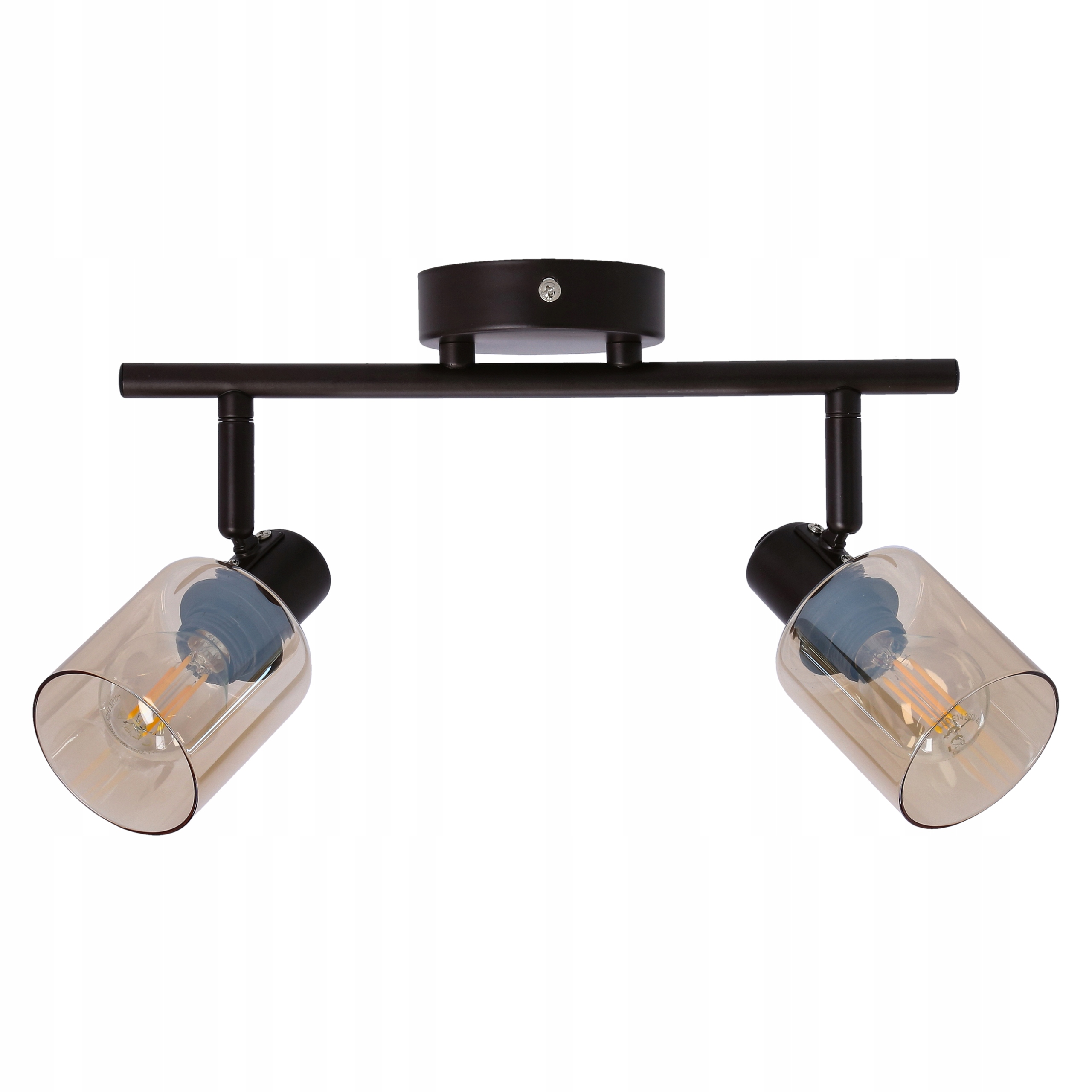 Candellux Agra Stropní Svítidlo Hnědá 2X40W E14 Jantarové Svítidlo