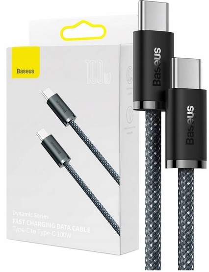 BASEUS KABEL USB-C TYPE-C 100W PD QC 4.0 5A 2m