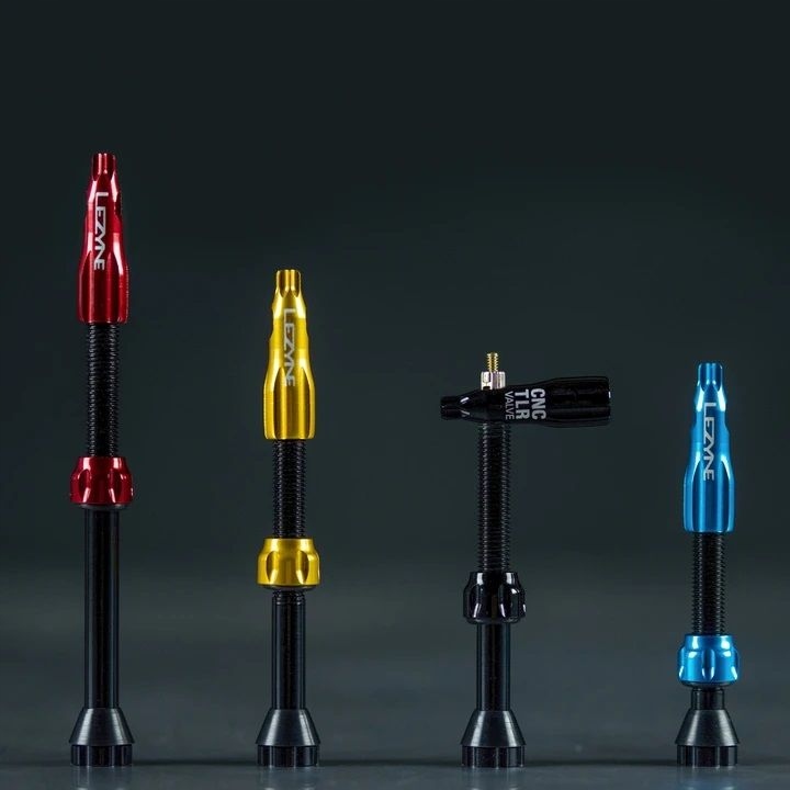 Lezyne wentyle Valve CNC 44mm srebrny Model CNC Valve 44