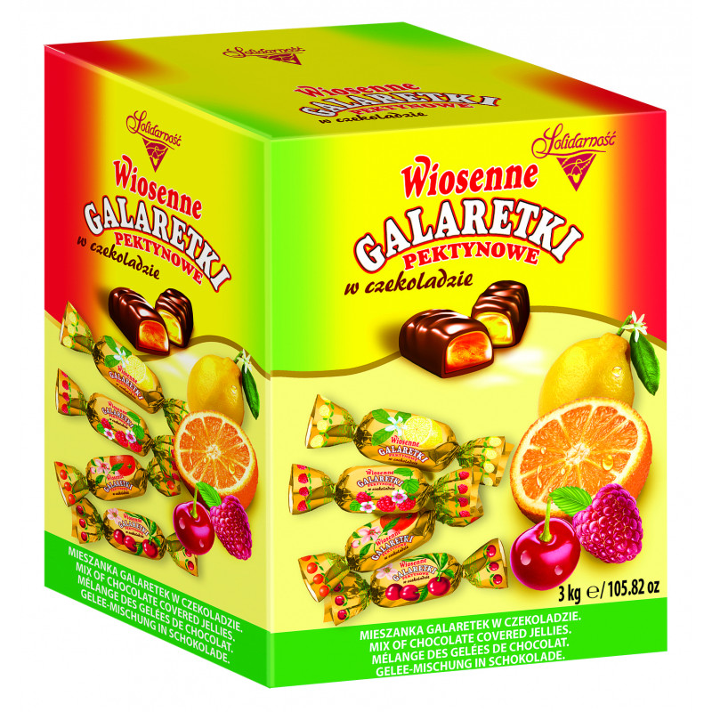 Levně Jarní želé Bonbóny 3kg Solidarność