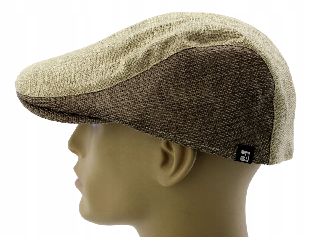 Pánská čepice s kšiltem Ivy Block Headwear Čepice 57/58 cm Béžová