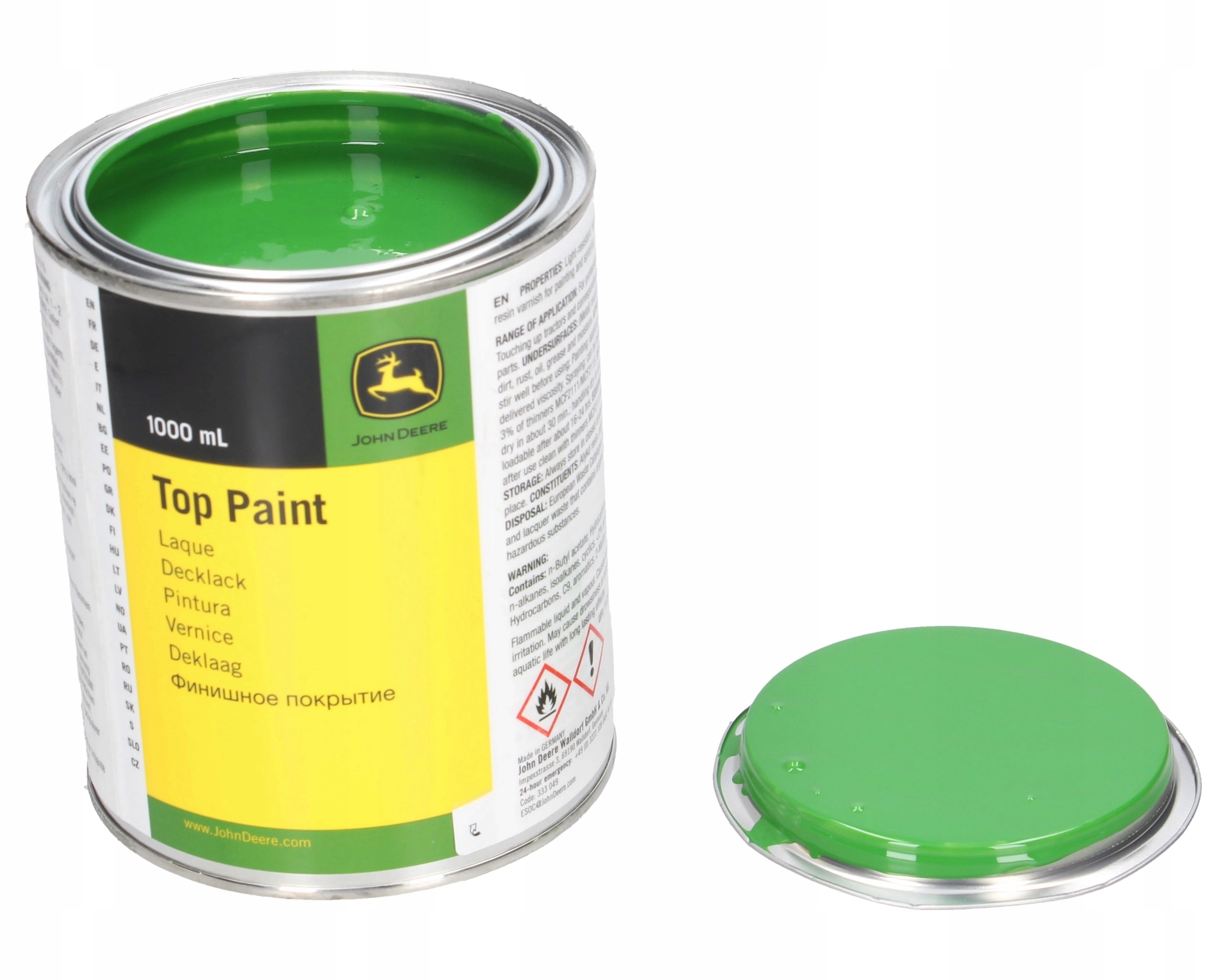 lak barva John Deere zelená 1l Orig John Deere
